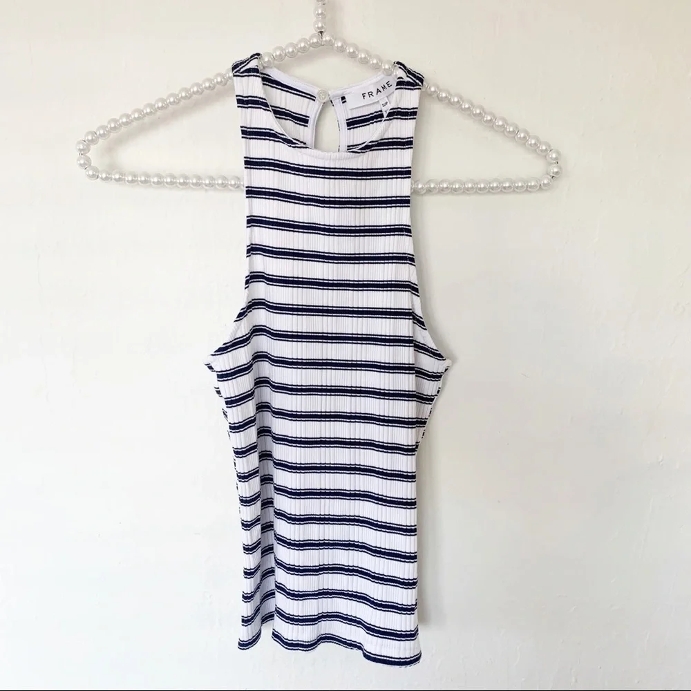 Frame Racerback Keyhole Tank - Picture 5 of 12